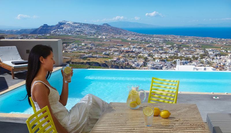 North Santorini A Luxury Spa Hotel Pýrgos Zewnętrze zdjęcie
